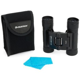 تصویر Celestron – دوربین دوچشمی UpClose G2 10x25 – اپتیک چند روکش برای تماشای پرندگان، حیات وحش، مناظر و شکار – دوربین دوچشمی Roof Prism برای مبتدیان – شامل کیف حمل نرم Celestron – UpClose G2 10x25 Binocular – Multi-Coated Optics for Bird Watching, Wildlife, Scenery and Hunting – Roof Prism Binocular for Beginners – Includes Soft Carrying Case