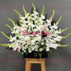 تصویر باکس گل ترحیم گلایل 