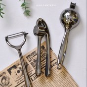 تصویر ابزار آشپزخانه استیل شینگیا 