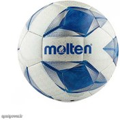 تصویر توپ فوتبال طرح مولتن ونتاگیو 5000 DST | طوسی/آبی 