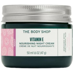 تصویر کرم شب مغذی ویتامین E برند the body shop Vitamin E Nourishing Night Cream