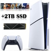 تصویر پلی استیشن 5 اسلیم با درایو 3 ترابایت به همراه بازی - Playstation 5 Slim With Drive 3TB With Games 