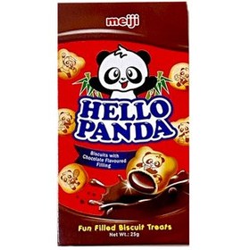 تصویر بیسکویت شکلاتی هلو پاندا hello panda 