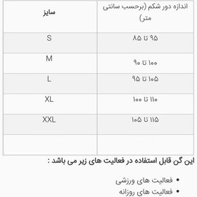 تصویر شلوارک لاغری ورزشی نئوپرن کد 8013 سايز M سما طب 