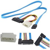 تصویر کابل تبدیل ۲۲ پین هارد SAS به SATA 