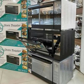 تصویر توستر لمسی پارس مدل اطمینان بردبغل - فن دار+میوه خشک کن دار PARS