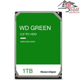 تصویر هارددیسک اینترنال وسترن دیجیتال سری سبز مدل WD10EZRX ظرفیت 1 ترابایت Western Digital Green WD10EZRX Internal Hard Drive - 1TB