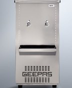 تصویر آبسردکن استیل ضد زنگ نقره ای مدل GWCL2820 Geepas