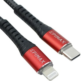 تصویر کابل لایتنینگ اپی مکس مدل EC-21 طول 1.2 متر Epimax EC-21 lightning Cable 1.2m