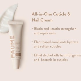 تصویر کرم ناخن و کوتیکول فولسایز پامه Paume All-in-One Cuticle & Nail Cream Full Size New in Box 22 ML