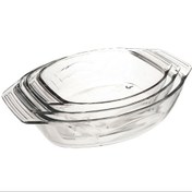 تصویر سرویس تابه شیشه ای پارما مدل P1203 مجموعه ۳ عددی 