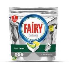 تصویر قرص ماشین ظرفشویی فیری پلاتینیوم 30 عددی Fairy Platinum Dishwasher Tablets 30 Count
