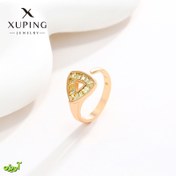 تصویر انگشتر طرح مثلث ژوپینگ کد 14003 