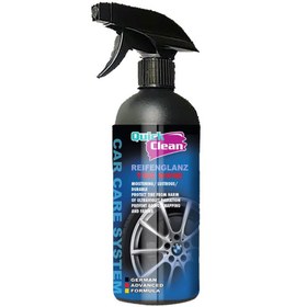 تصویر اسپری واکس لاستیک کوییک کلین QUICK CLEAN Tire Shine 500ML 