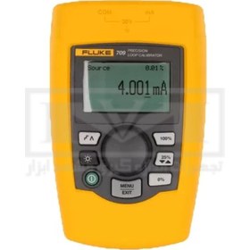 تصویر کالیبراتور جریان حلقه mA با بهترین دقت در خواندن 0.01٪ فلوک مدل FLUKE 709 