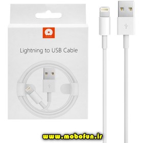 تصویر کابل شارژ آیفون WUW مدل X83 سفید کد 30245 