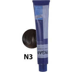 تصویر رنگ مو کد 0-4 (N3) رنگ قهوه‌ای متوسط حجم 100 میل جوو Jevo hair color, code 0-4 (N3) , volume 100 ml, medium brown color