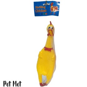 تصویر مرغ سیلیکونی صدا دار 