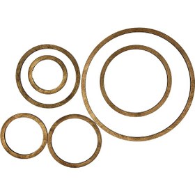 تصویر حلقه چوبی ماندلا 