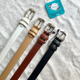 تصویر کمربند زنانه چرم کلاسیک 