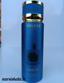 تصویر اسپری خوشبو کننده بدن مردانه گلکسی Galaxy ورساچه اروس مدل heroes 