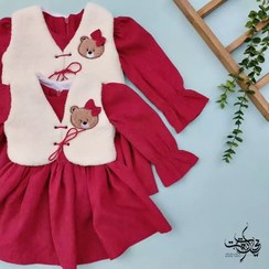 تصویر پیراهن جلیقه طرح تدی 