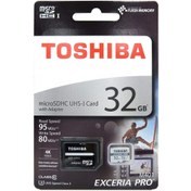 تصویر میکرو مموری Toshiba مدل M401 MicroSD ظرفیت 32GB 