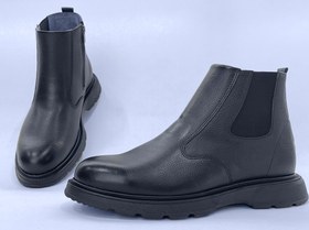 تصویر بوت زیپی چرم طبیعی شرانک مردانه البرز - 43 