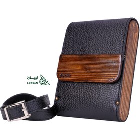 تصویر کیف چرم دوشی جانا 