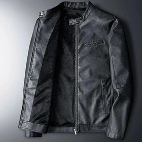 تصویر چرم کتی داخل خز کد 2016 