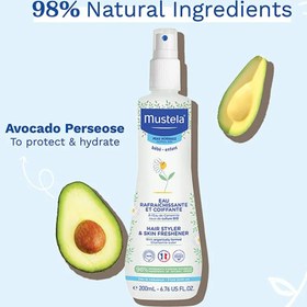 تصویر اسپری مو و بدن کودک موستلا مدل Bebe-Enfant حجم ۲۰۰ میلی لیتر 