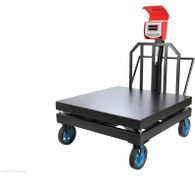 تصویر باسکول دیجیتالی ۲۰۰۰ کیلوگرم محافظ دار 