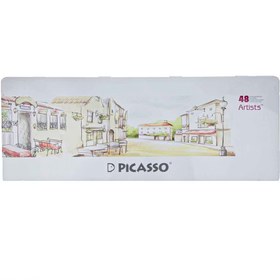 تصویر مداد رنگی ۴۸ رنگ پیکاسو 