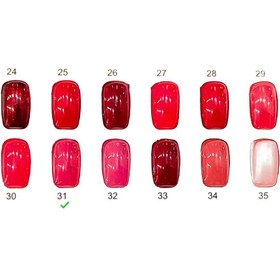 تصویر لاک ناخن مارال کد 31 