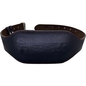تصویر کمربند بدنسازی چرم IRONBULL 