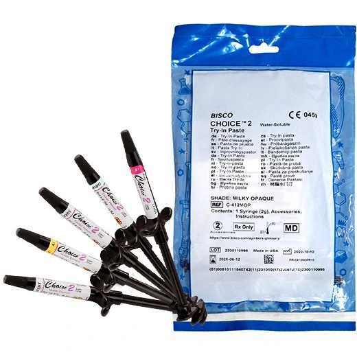 خرید و قیمت خمیر تست رنگ سمان Bisco - Choice 2 Try in Paste | ترب