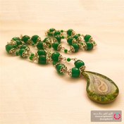 تصویر گردنبند بلند بته جقه 