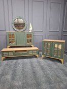 تصویر ست آینه و کنسول و میز تلویزیون و جا کفشی 