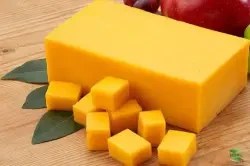 تصویر پنیر قالبی ذوب بالا زرد 