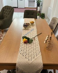 تصویر رانر مکرومه بافی طرح صبا 