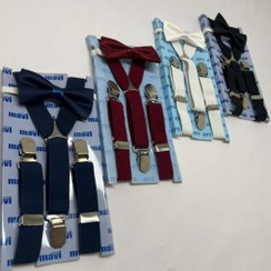 تصویر ست ساسبند و پاپیون پسرانه 