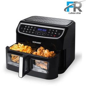 تصویر سرخ کن بدون روغن سوناشی مدل SAF-108 Sonashi SAF-108 Air Fryer