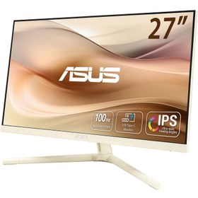 تصویر مانیتور ایسوس مدل ASUS VU279CFE-M - شیری (Oat Milk) ASUS VU279CFE-M Eye Care Gaming Monitor