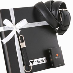 تصویر ست هدیه مردانه چرم یلسان مدل KIA-GS-063 