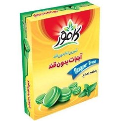 تصویر آب نبات نعناع بدون قند 130گرم کامور Kamvar sugar-free mint candy 130g