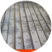 تصویر والپست انتهایی U سه متری ضخامت ۱.۸ میلیمتر عرض ۱۵ سانتیمتر 