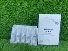 تصویر ویسنترول 50 میلی گرم 10 عدد آمپول winstrol 50mg 10amps