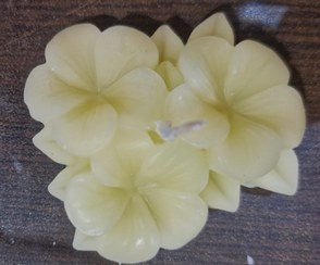 تصویر شمع گل یخ 