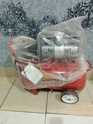 تصویر پمپ باد کدخدایی ۲۵ لیتری سایلنت بدون روغن 