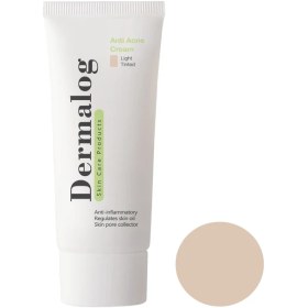 تصویر کرم ضد جوش رنگی 30میل درمالوگ - light 